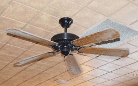 4 x Quality 5 Stem Ceiling Fans With Approx 100 cms Diamter - CL357 - Location: Bolton BL6