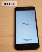 1 x Apple iPhone 6 a1586 64GB Space Grey Smartphone - Ref RC147