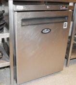 1 x Foster LR150-A Undercounter Commercial Freezer With Stainless Steel Finish - H83 x W60 x D63 cm