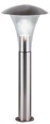 1 x Strand 1 Light Post Lamp Stainless Steel Small IP44 Rated - New Boxed Stock - CL364 - Ref: PAL E