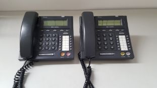 2 x LG Nortel Lip-6812d IP Office Phone - Ref CQ314