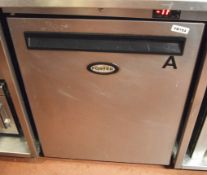 1 x Foster Undercounter Single Door Freezer With Stainless Steel Finish - Model LR150-A - H65 x