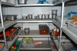 4 x Tiers Of Cold Room Shelving - Dimensions Of Area (approx): W214 x D229 x H166 - CL367 - Ref CQ-F