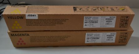 2 x Ricoh MP Print Cartridges - Ref J2241