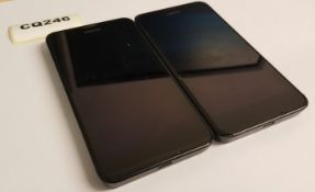 2 x Nokia Lumia 630 Black Smartphones - Ref CQ246