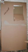 1 x Keyhole 6mm Frameless Pivot Enclosure (KEY6157) - Unused Boxed Stock - Dimensions: - CL269 - Ref
