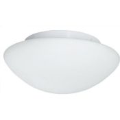 1 x Flush Light Flush Ceiling Light White - New Boxed Stock - CL364 - Ref: PAL Edin/1 1910-28 - Loca