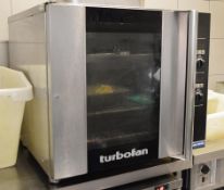 1 x Blue Seal Turbo Fan Convection Oven (Model E32D4) - Dimensions (Approx): H62 x W75 x D80 cms - C