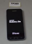 1 x Samsung Galaxy J3 (2016) Black Smartphone - Ref TP360