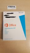 33 x Microsoft Office Home & Business 2013 - Ref CQ215