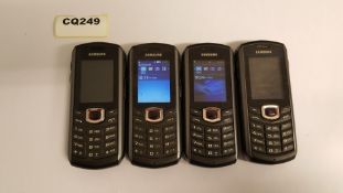 4 x Samsung GT B2710 Mobile Phone - Ref CQ249