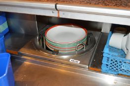 2 x Stainless Steel Plate Warmer Dispensers - W45 x W45 cms - CL357 - Location: Bolton BL6