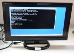 1 x ViewSonic VA2465SM-3 24-inch LED PC Monitor - Ref J2257