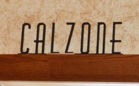 7 x Wooden Signs Suitable For Restaurants, Cafes, Bistros etc - Includes Pasta, Lasagne,