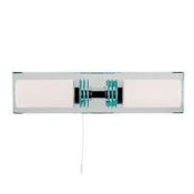 1 x Ex Display Duo Chrome Mirrored Plate Wall Light - CL364 - Ref: PAL Edin/2 12112 - Location: Altr