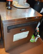 1 x Foster Undercounter Single Door Freezer With Stainless Steel Finish - Model LR150-A - H80 x