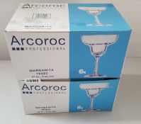 12 x Arcoroc Elegance Margarita Glasses 270ml - Ref CQ305