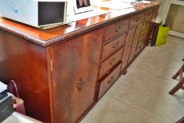 Large Antique Mahogany Style Side Unit - CL368 - Bowdon WA14 - NO VAT