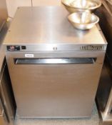 1 x Williams Undercounter Single Door Freezer With Stainless Steel Finish - Dimensions: D58 x W60 x