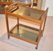 1 x Glass Hostess Trolley - CL368 - Bowdon WA14 - NO VAT