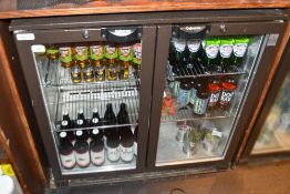 1 x OSBORNE Commercial 2-Door Bottle Cooler / Drinks Chiller - Dimensions: W90 x D65 x H90cm - CL367