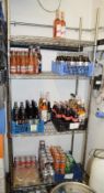 2 x Commercial Chrome Wire Storage Shelves - 2 x Sizes Supplied, See Full Description - CL367 - Ref