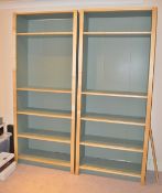 1 x Pair Of Large Bookcases - CL368 - Bowdon WA14 - NO VAT