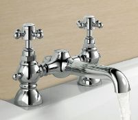 1 x Synergy Traditional Bridge Bath Filler - New & Boxed Stock - Ref: SY-KF03-N - Location: Cheadle