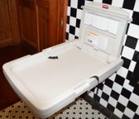 1 x Rubbermaid Wall Mounted Baby Changer - CL357 - Location: Bolton BL6