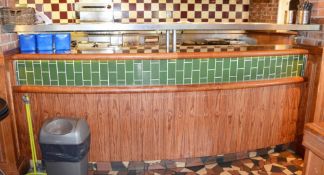 Commercial Kitchen Restaurant Server Partition With Stainless Steel Heated Gantry - Bolton BL6