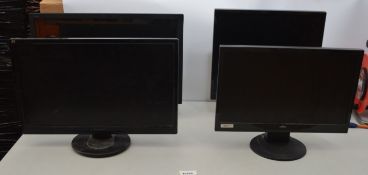 1 x Joblot of 4 Computer PC Monitors NOT WORKING - Ref H356
