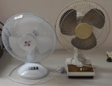 2 x 3 Speed Desk Fan - Ref HK207