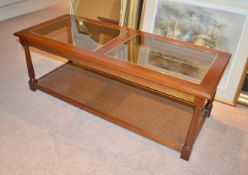 1 x Low Wooden Coffee Table - CL368 - Bowdon WA14 - NO VAT