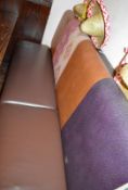 1 x 350cm Length Of Banquette Restaurant Seating Upholstered In A Faux Leather - CL367 - Ref CQ-FB20