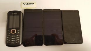 1 x Joblob Lot Of 4 Moblie Phone - Ref CQ250
