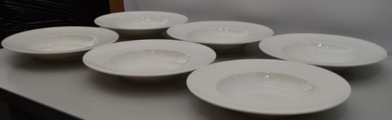 2 x Villeroy & Boch Universal Pasta Plate (0.6L) White 6 x Plates Unused Box 16-2040-2790 W300mm (RR