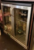 1 x Gamko 2-Door Back Bar Chiller - Dimensions: 90 x 90 cm Ref: CQ174 Ref: CQ192 - CL339 - From a Po