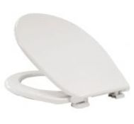 1 x Arley Pluto D-Shaped Soft Close WC Seat with Quick Release Hinges - New & Boxed Stock