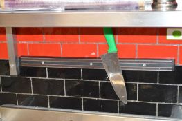 4 x Magnetic Wall Mounted Knife Blacks - CL390 - Location: Sheffield S9This lot will incur a site