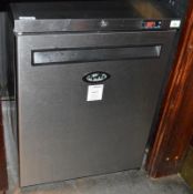 1 x Foster Undercounter Single Door Refrigerator With Stainless Steel Finish - Model HR150-A - H80 x