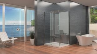 1 x Synergy Vodas 8 - 1500mm Frameless Sliding Door (8mm) - New & Boxed Stock - Ref: SY-VOD06 - CL40