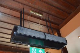 1 x Thermoscreens Ceiling Mounted Air Curtain Heater - Approx RRP £1,600 - Drop 95 cms x Width 110