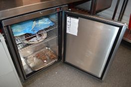 1 x Foster HR150-A Undercounter Commercial Refrigerator With Stainless Steel Finish - H83 x W60 x