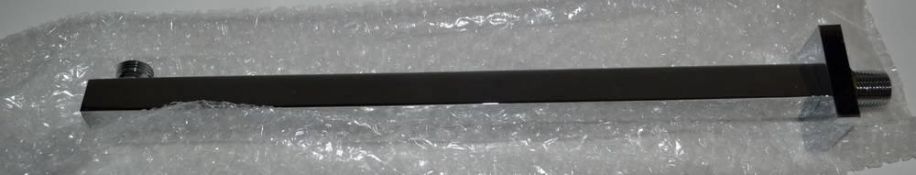1 x Square Wall Arm - ADBFB22 - Unused Bathroom Stock - Ref: DSY121 - CL190 - Location: Altrincham W