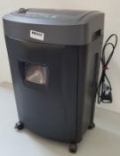 1 x Swordfish 1000XC Cross Cut Paper Shredder (20 litre Bin Capacity) - Ref HK222 AA1 - CL394 - Loc