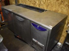 1 x Williams Commercial Two Door Chiller - 182cms Width - Ref BLT102 - Location: Bolton BL1