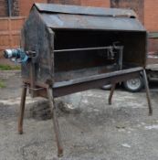 1 x Charcoal Pig Roast With Motor - H186 x W220 x D68 cms - CL011 - Location: Bolton BL1