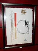 1 x Framed Contemporary Artwork - Signed And Numbered By The Artist - CL392 - Ref LD323 3F