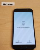 1 x Samsung Galaxy A5 2017 Black Smartphone (Phone Have Been Turned On And Factory Reset, Does Not C