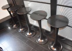 5 x Black Ice Bucket Stands - Dimensions: Height 75cm x Diameter 32cm - CL392 - Ref LD159 1F -